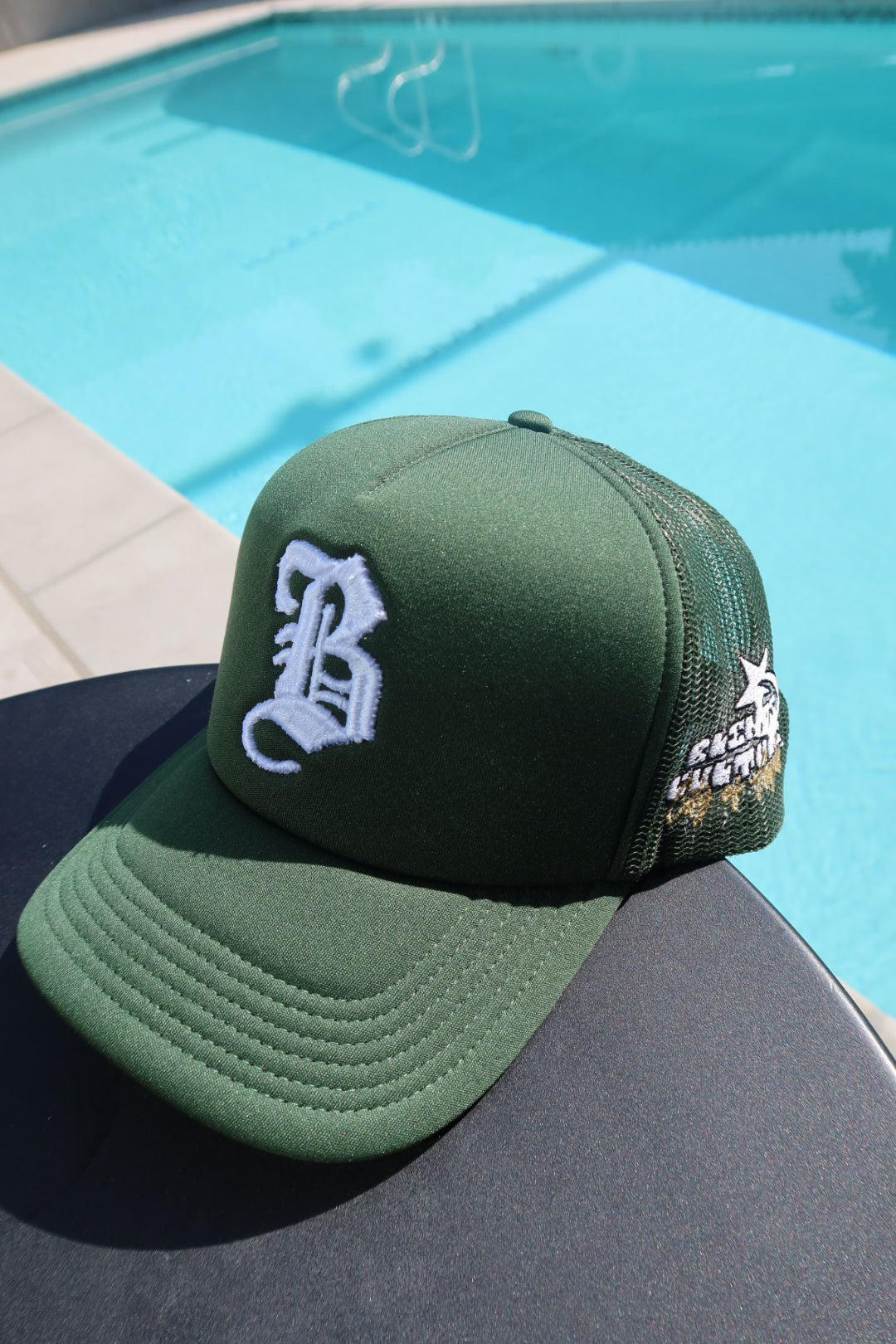 Forest Green Foam Trucker-Hat